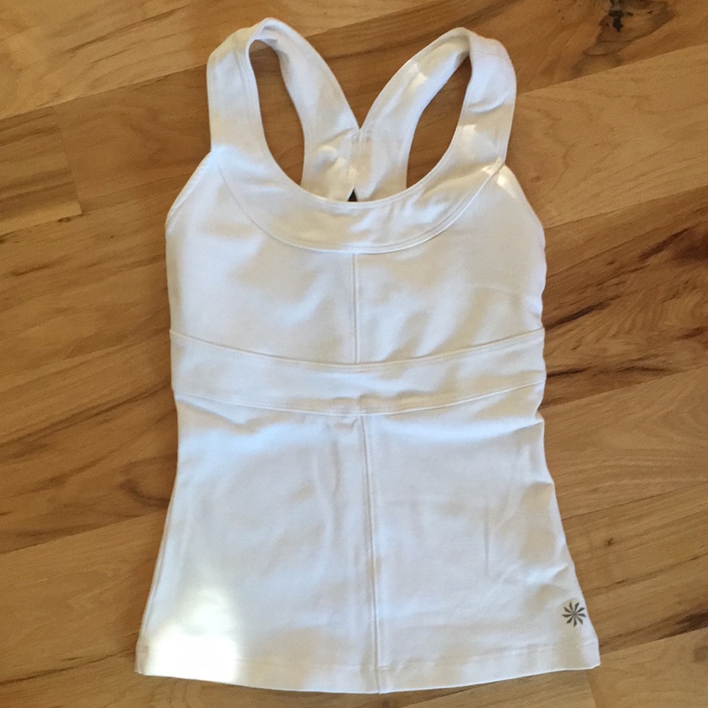 Athleta White Workout Tank